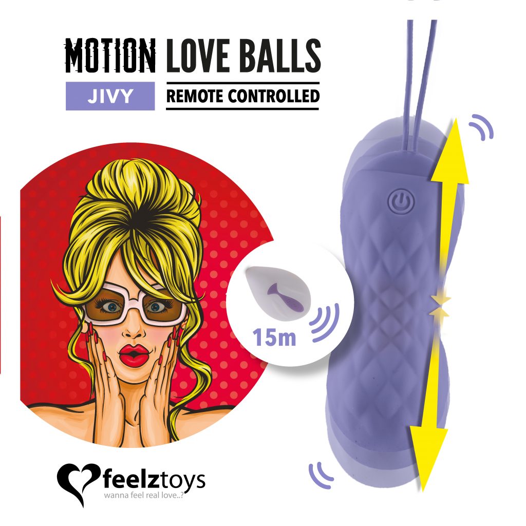 Bolas de Kegel Vibratorias Jivy con Control Remoto